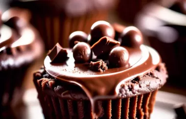 Köstliche Schokoladen-Cheesecake-Muffins zum Verlieben