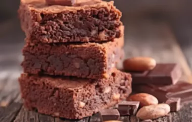 Saftige und schokoladige Brownies mit Kakao