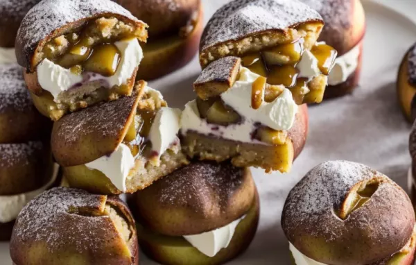 Apfel-Nockerl mit Mostschaum - Ein köstliches Dessert