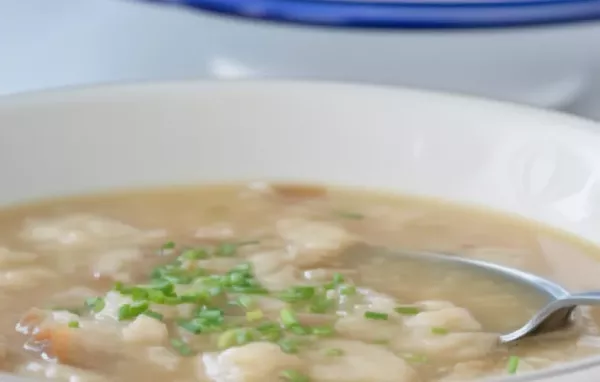 Authentisches Rezept für bayrische Brezensuppe