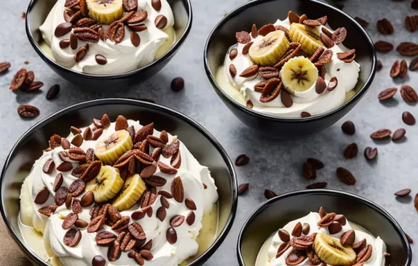 Bananen-Kokosnuss-Pudding