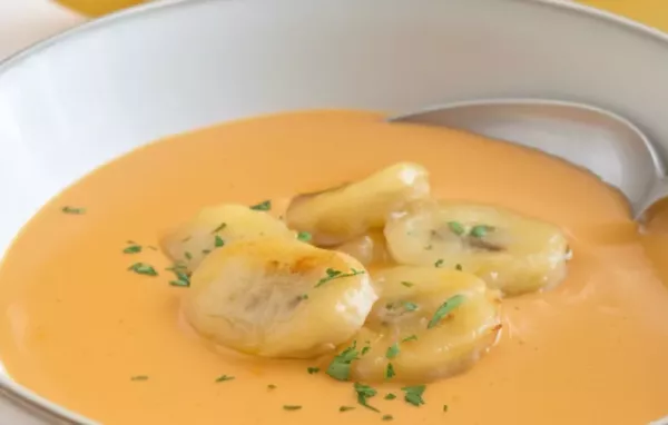 Bananensuppe mit Chili - Eine köstliche Mischung aus süß und scharf