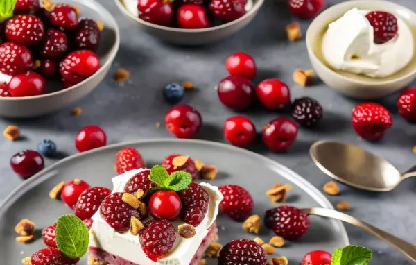 Beeren-Fenchel-Dessert - Ein erfrischendes und fruchtiges Dessert