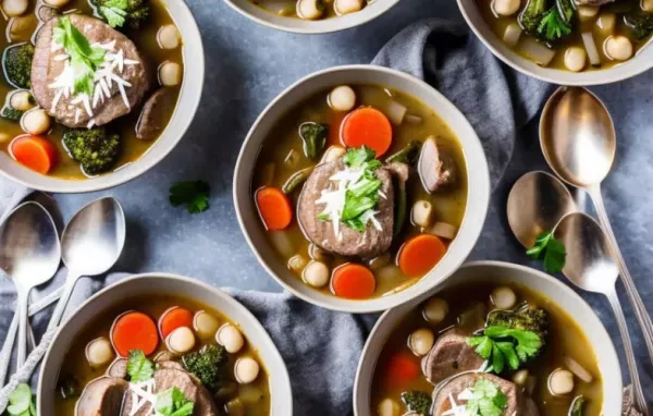 Deutsche Hühnersuppe mit Sternchennudeln