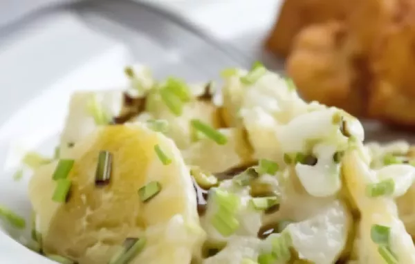 Deutscher Kartoffelsalat mit frischem Joghurtdressing