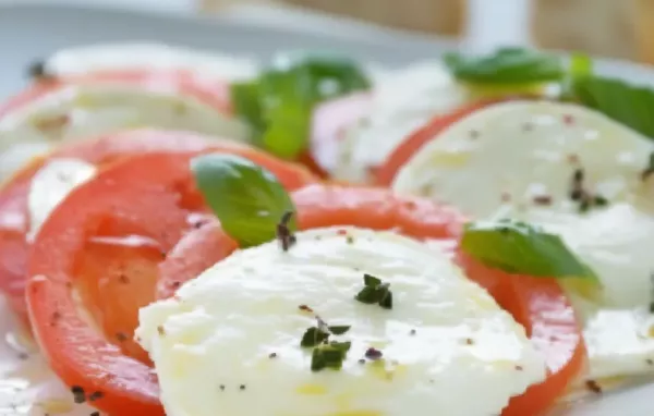 Ein einfaches Rezept für einen leckeren Caprese Salat