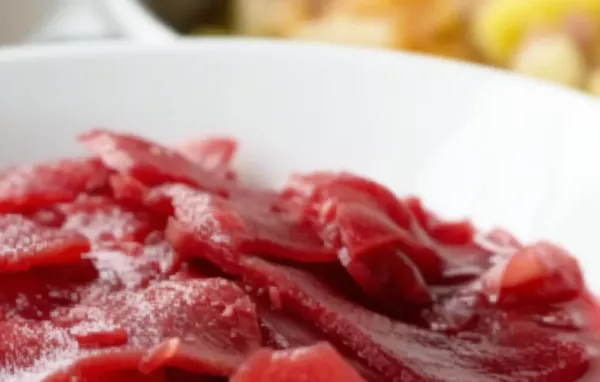 Ein erfrischender Salat mit Rote Beete