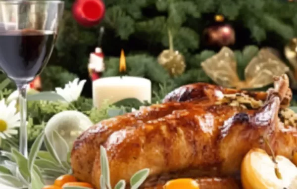 Ein festliches Rezept für eine glasierte Weihnachtsgans