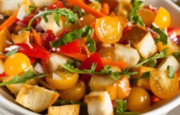 Ein traditionelles Rezept aus der toskanischen Küche: Panzanella