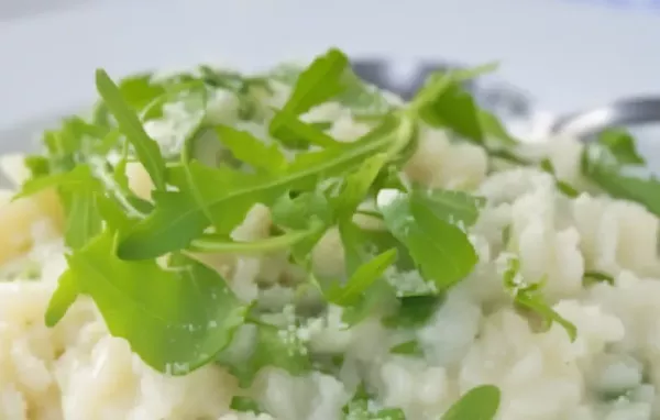 Einfaches Rezept für ein leckeres grünes Risotto