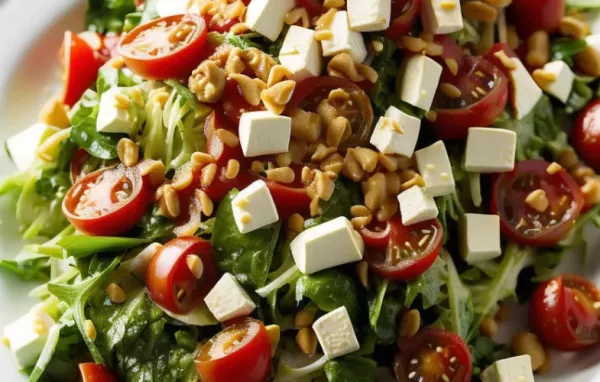 Erbsenschoten Salat
