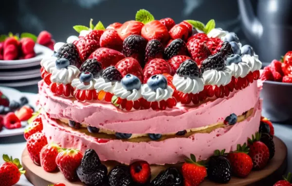 Erdbeertorte überbacken - Ein köstlicher Genuss mit frischen Erdbeeren