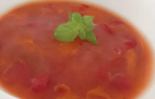 Erfrischende Obstsuppe - Ein leichtes und gesundes Dessert