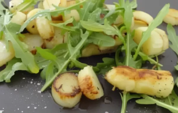 Erfrischender Spargelsalat mit Rucola