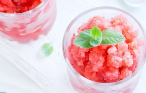 Erfrischendes Nektarinen-Melonen-Granita Rezept