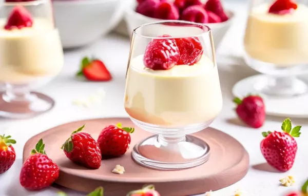 Erfrischendes Sommerdessert: Erdbeerbecher mit cremiger Vanillecreme