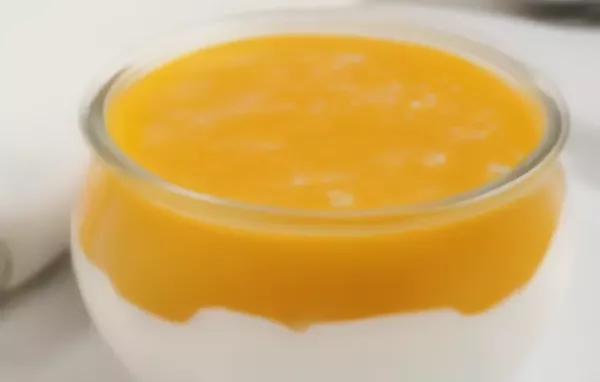 Exotische Mango-Kokos-Creme - ein fruchtig-süßer Genuss