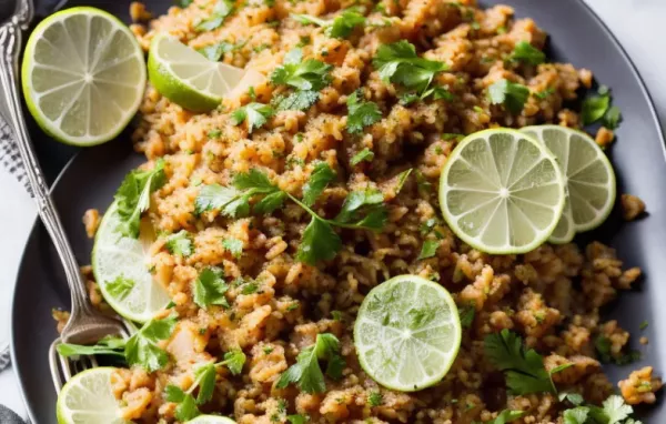 Faschiertes mit Sprossen und Limette - Ein leckeres Rezept