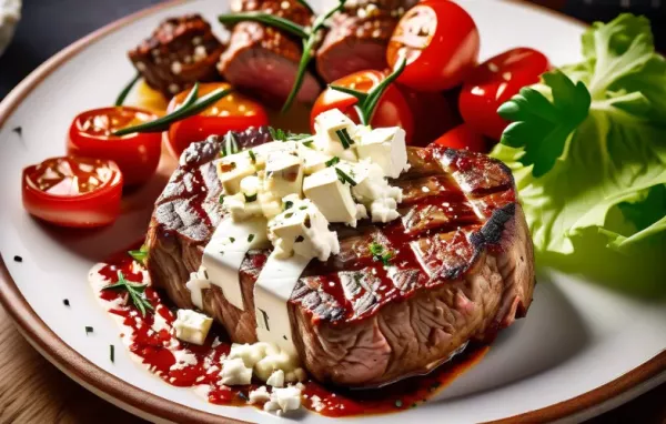 Feta-Hack-Steaks Balkan Style Rezept