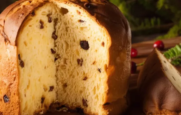 Fluffig-leichter italienischer Panettone - ein Festtagsgebäck