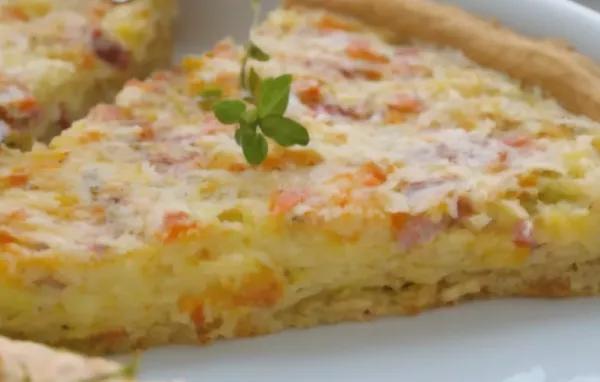 Französische Zwiebelquiche