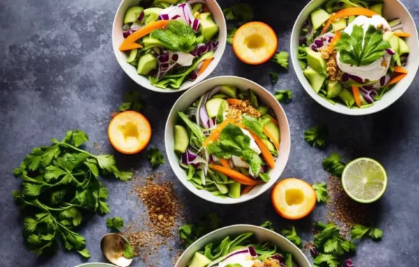 Fruchtig-frischer Salat mit exotischer Note