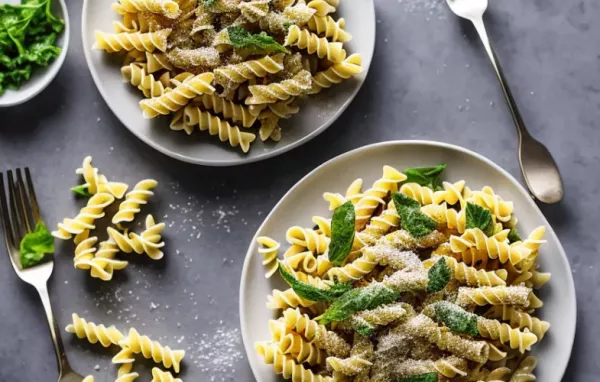 Fusilli mit Krebs und Rucola