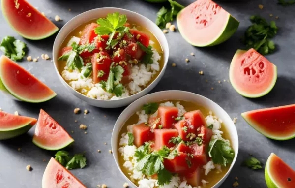 Gefüllte Melonen-Schinken-Röllchen - Ein erfrischendes Rezept für den Sommer