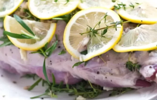 Gegrillte Marinade für Lammkeulen