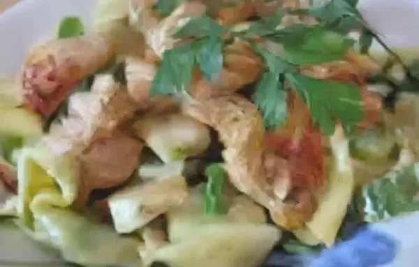 Gemüse-Tortellini-Pfanne mit Huhn