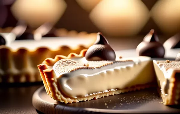 Genießen Sie diese köstliche Tarte mit einer cremigen Baileys-Füllung