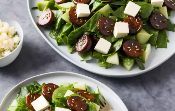 Gesunder und köstlicher Gemüsesalat à la Lea