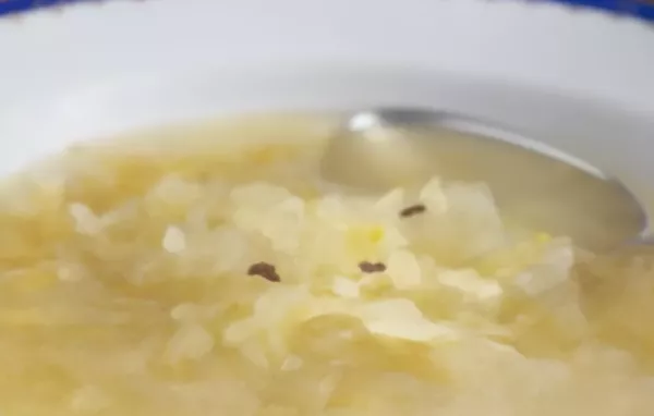 Gesundes und leichtes Rezept für eine leckere Krautsuppe