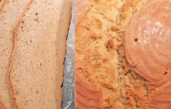 Gesundes Vollkornbrot mit Dinkel