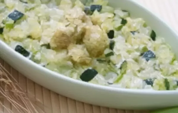 Gurken-Zucchini-Salat