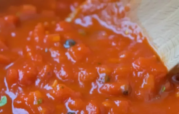 Herrlich würzige Tomaten-Pfeffer-Sauce