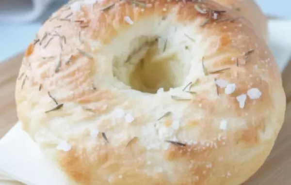 Herzhafte Bagels mit aromatischem Rosmarin