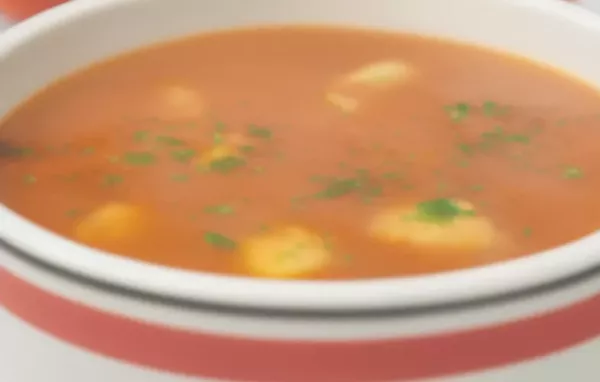 Herzhafte Paprika-Nudel-Suppe - Ein echter Genuss für kalte Tage!