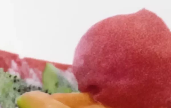 Himbeer-Melonen-Eis