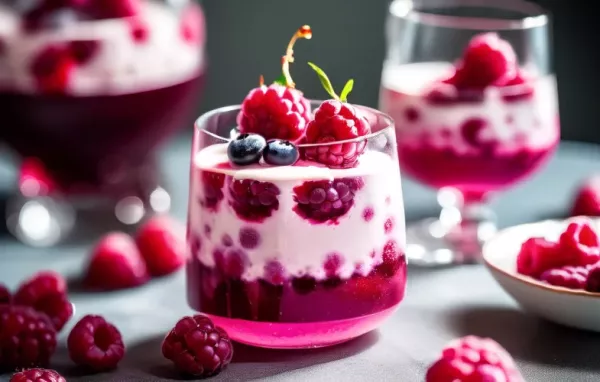 Himbeeren in Weinchaudeau - Ein fruchtiges Dessert für den Sommer