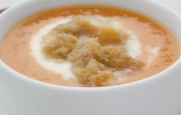 Karottensuppe mit Ingwer und Kokos