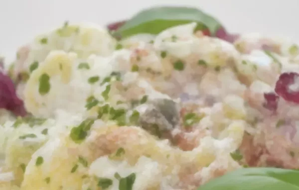 Kartoffel-Thunfischsalat - ein frischer und sättigender Salat