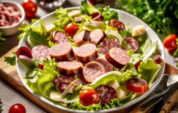 Katersalat - Ein herzhafter Wurstsalat für Genießer