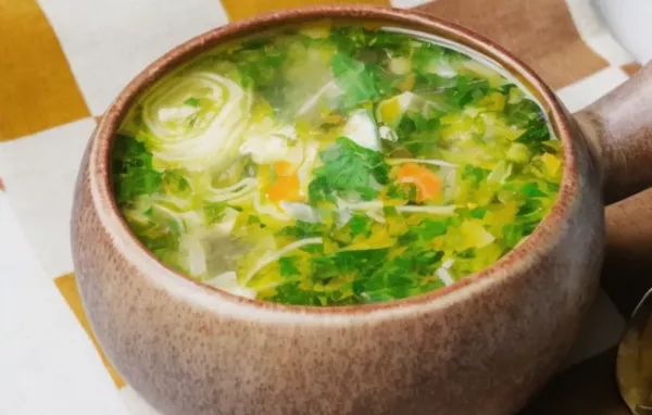 Eine gesunde und köstliche Suppe, die die ganze Familie lieben wird!
