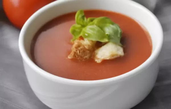 Klassische Tomatensuppe