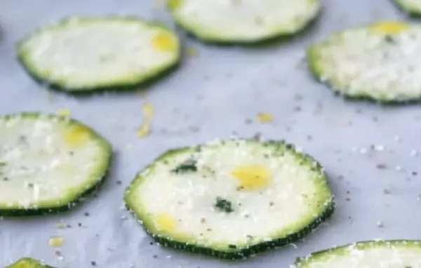 Knusprige Zucchini Chips - Die perfekte Alternative zu Kartoffelchips