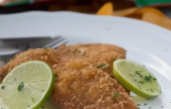 Knuspriges Schnitzel mit einer besonderen Kruste aus Kellys Chips