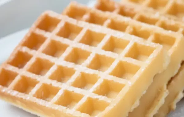 Köstliche Belgische Waffeln zum Verwöhnen