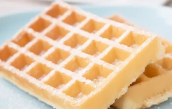 Köstliche Biscuitwaffeln für den perfekten Start in den Tag