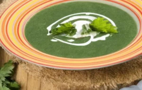 Köstliche Brennnesselcremesuppe für Genießer